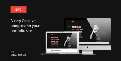 EXO - Personal Portfolio Template