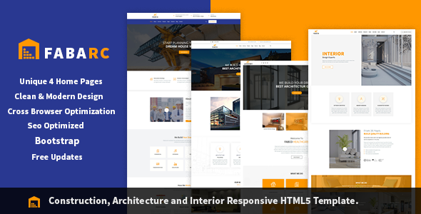 Fabarc | Construction Architecture & Interior Responsive HTML5 Template. Fabarc | Construction Architecture & Interior Responsive HTML5 Template.