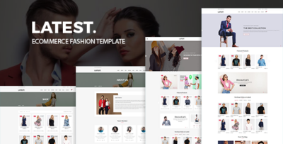 Fashion Store HTML Template - Latest