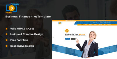 Financy World | Finance HTML Template