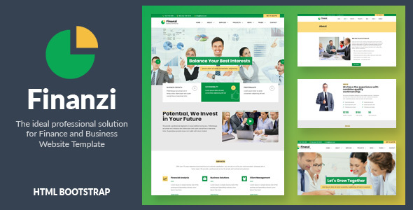 Finanzi - Finance and Business HTML Template Finanzi - Finance and Business HTML Template