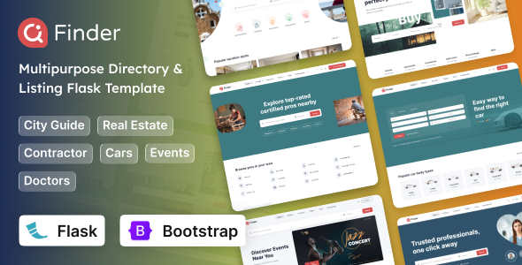 Finder - Flask Multipurpose Directory & Listing Template Finder - Flask Multipurpose Directory & Listing Template