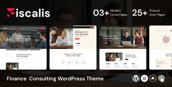Fiscalis - Finance Consulting WordPress Theme Fiscalis - Finance Consulting WordPress Theme