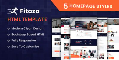 Fitaza - Fitness HTML Template