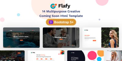 Flafy | Multipurpose Coming Soon HTML Template