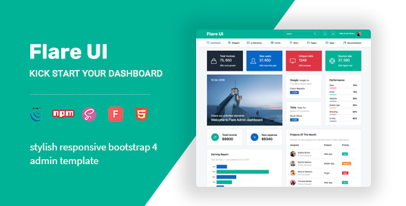 FlareUI Bootstrap 5 Admin Template FlareUI Bootstrap 5 Admin Template