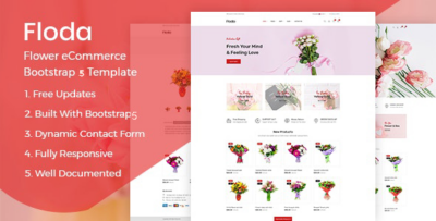 Floda - Flower Store HTML Template