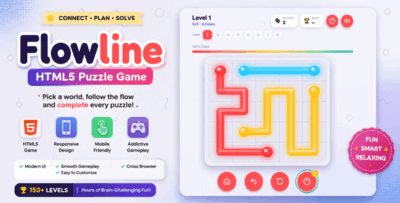 Flowline | HTML5 Connect Puzzle Game