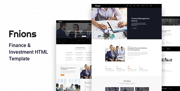 Fnions - Finance and Business Consulting HTML Template Fnions - Finance and Business Consulting HTML Template