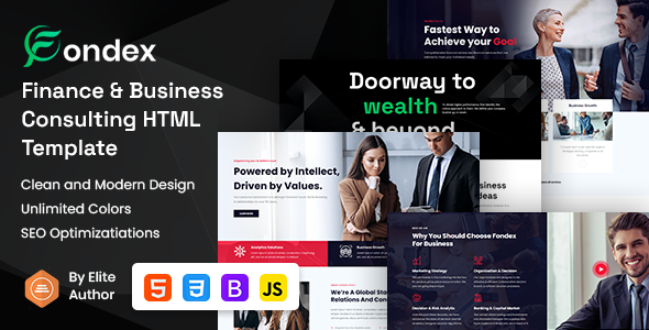 Fondex - Business and Finance Consulting HTML5 Template Fondex - Business and Finance Consulting HTML5 Template