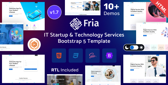 Fria - IT Startup & Technology Services Bootstrap 5 Template Fria - IT Startup & Technology Services Bootstrap 5 Template