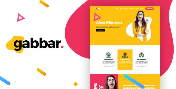 Gabbar - Portfolio HTML Template Gabbar - Portfolio HTML Template