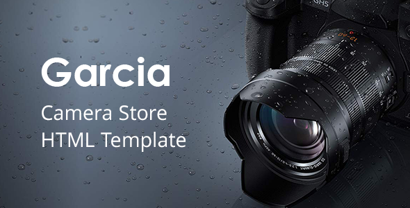 Garcia - Camera Store HTML Template Garcia - Camera Store HTML Template