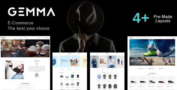 Gemma - Fashion Barber Shop HTML Template Gemma - Fashion Barber Shop HTML Template