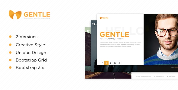 Gentle - vCard HTML5 Template Gentle - vCard HTML5 Template