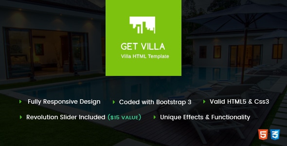 GetVilla - Single and Client Based Villa Booking HTML Template GetVilla - Single and Client Based Villa Booking HTML Template
