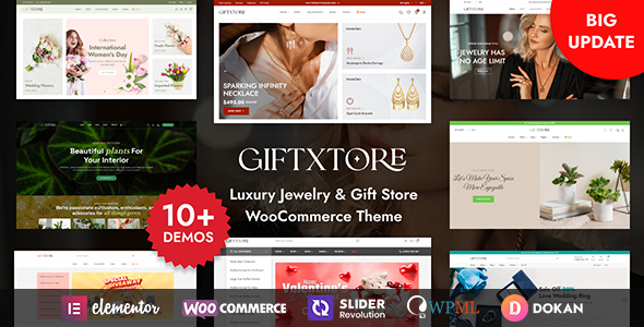 GiftXtore - Luxury Jewelry & Gift Store Elementor WooCommerce WordPress Theme GiftXtore - Luxury Jewelry & Gift Store Elementor WooCommerce WordPress Theme