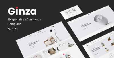 Ginza - Furniture eCommerce HTML Template