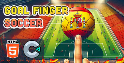 Goal Finger Soccer | HTML5 Game | Construct 3