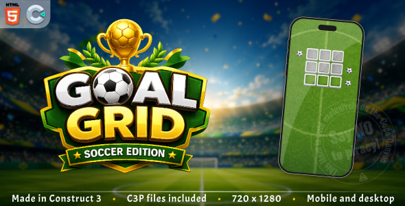 Goal Grid Soccer Edition - HTML5 Casual game Goal Grid Soccer Edition - HTML5 Casual game
