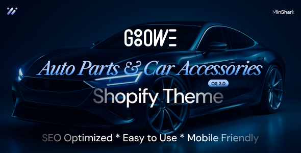 Gooowe | Auto Parts & Car Accessories Shopify Theme OS 2.0 Gooowe | Auto Parts & Car Accessories Shopify Theme OS 2.0