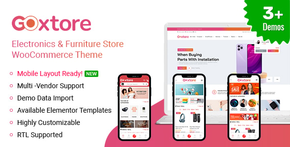 GOxtore - Multipurpose WooCommerce Theme GOxtore - Multipurpose WooCommerce Theme