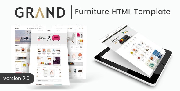 Grand - Furniture HTML Template Grand - Furniture HTML Template