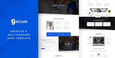 GROAM - Multipurpose HTML Template