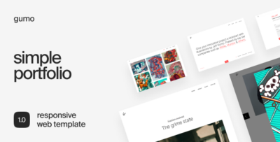 Gumo - Simple Portfolio Template