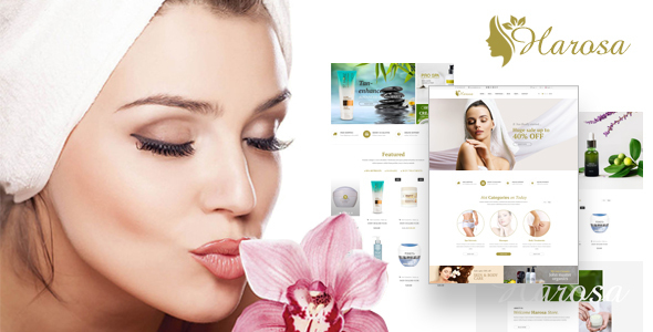Harosa - Cosmetics and Beauty eCommerce Bootstrap5 Template Harosa - Cosmetics and Beauty eCommerce Bootstrap5 Template