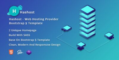 HasHost - Web Hosting Bootstrap 5 Template