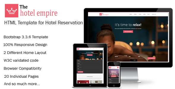Hotel Empire - Hotel Reservation HTML Template Hotel Empire - Hotel Reservation HTML Template