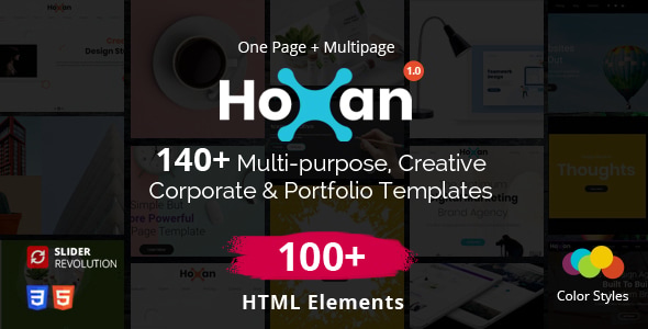 Hoxan - Multipurpose Creative HTML5 Hoxan - Multipurpose Creative HTML5