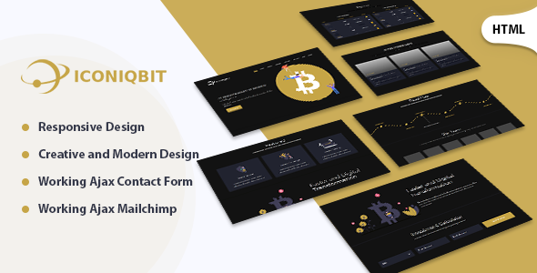 Iconiqbit | Cryptocurrency HTML Template Iconiqbit | Cryptocurrency HTML Template