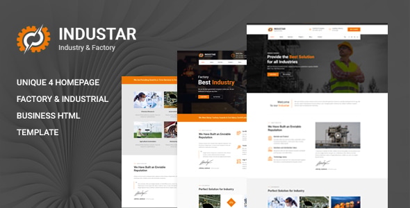 Industar - Industry & Factory HTML Template Industar - Industry & Factory HTML Template