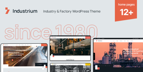 Industrium | Industry & Factory WordPress Theme Industrium | Industry & Factory WordPress Theme