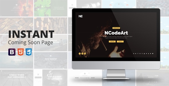 Instant Coming Soon Page Instant Coming Soon Page