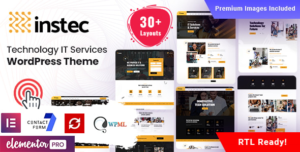Instec - Technology WordPress Theme Instec - Technology WordPress Theme
