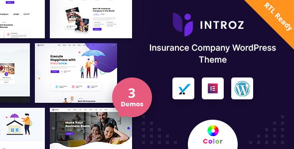 Introz - Insurance WordPress Theme + RTL Introz - Insurance WordPress Theme + RTL