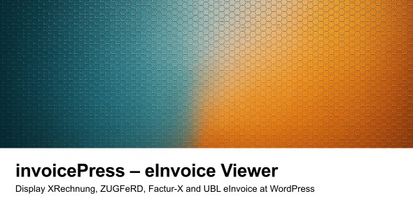 invoicePress - EN16931 e-Invoice Viewer invoicePress - EN16931 e-Invoice Viewer