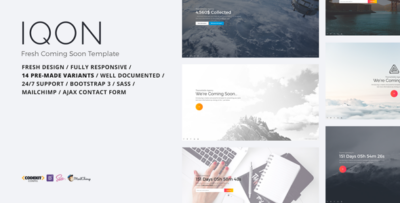 IQON - Fresh Coming Soon Template