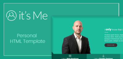 It's Me- Clean Personal Creative HTML Responsive Template