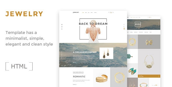 Jewelry- Ecommerce HTML5 Template Jewelry- Ecommerce HTML5 Template