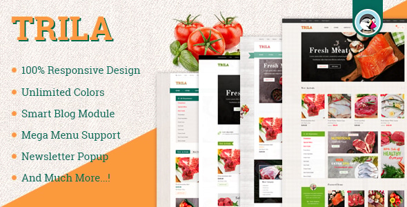 JMS Trila - Responsive Fresh Food Prestashop Theme JMS Trila - Responsive Fresh Food Prestashop Theme