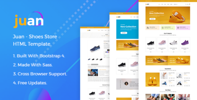 Juan - Shoes Store HTML Template