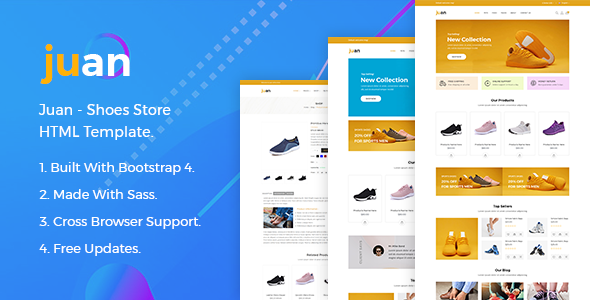 Juan - Shoes Store HTML Template Juan - Shoes Store HTML Template