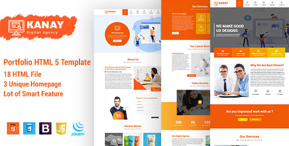 Kanay - Portfolio HTML5 Template Kanay - Portfolio HTML5 Template
