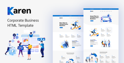 Karen - Corporate Business Bootstrap 5 Template
