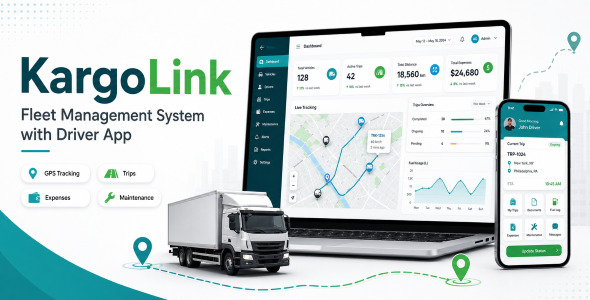 KargoLink | Fleet Management Solution - Flutter Mobile App KargoLink | Fleet Management Solution - Flutter Mobile App