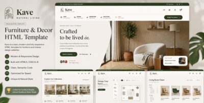 Kave - Furniture HTML Template